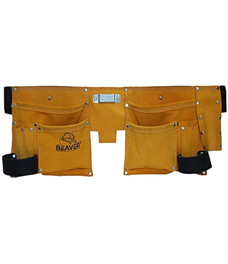 LETHER DOUBLE TOOL BELT