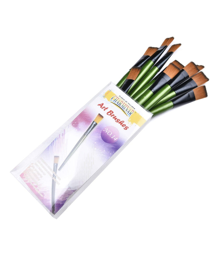 FLAT BRUSH 4 (12 PCS)